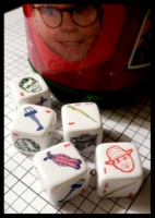 Dice : Dice - Game Dice - Yahtzee A Christmas Story by USAoply 2009 - Ebay May 2010